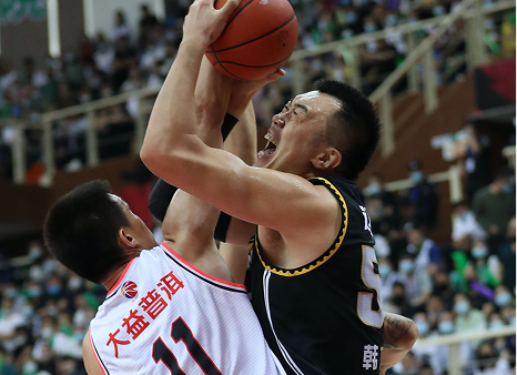 Basketball action shot 4